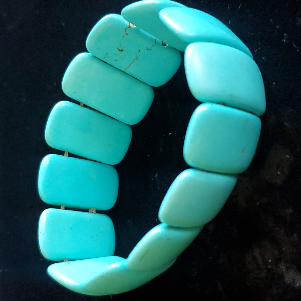 One-of-a-kind, beautiful turquoise bracelet